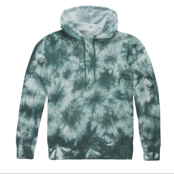 Independent Trading Company Other - Independent Trading Company Tie Dye Green Hoodie